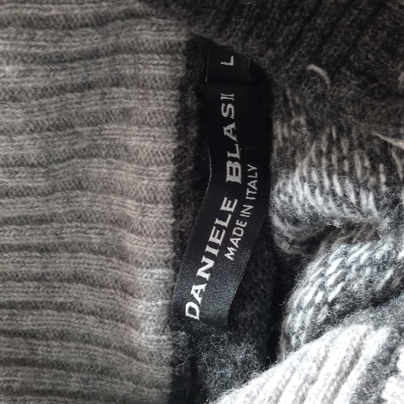 Daniele Blasi Isle Wool Pullover Aztec Sweater - Picture 4 of 4